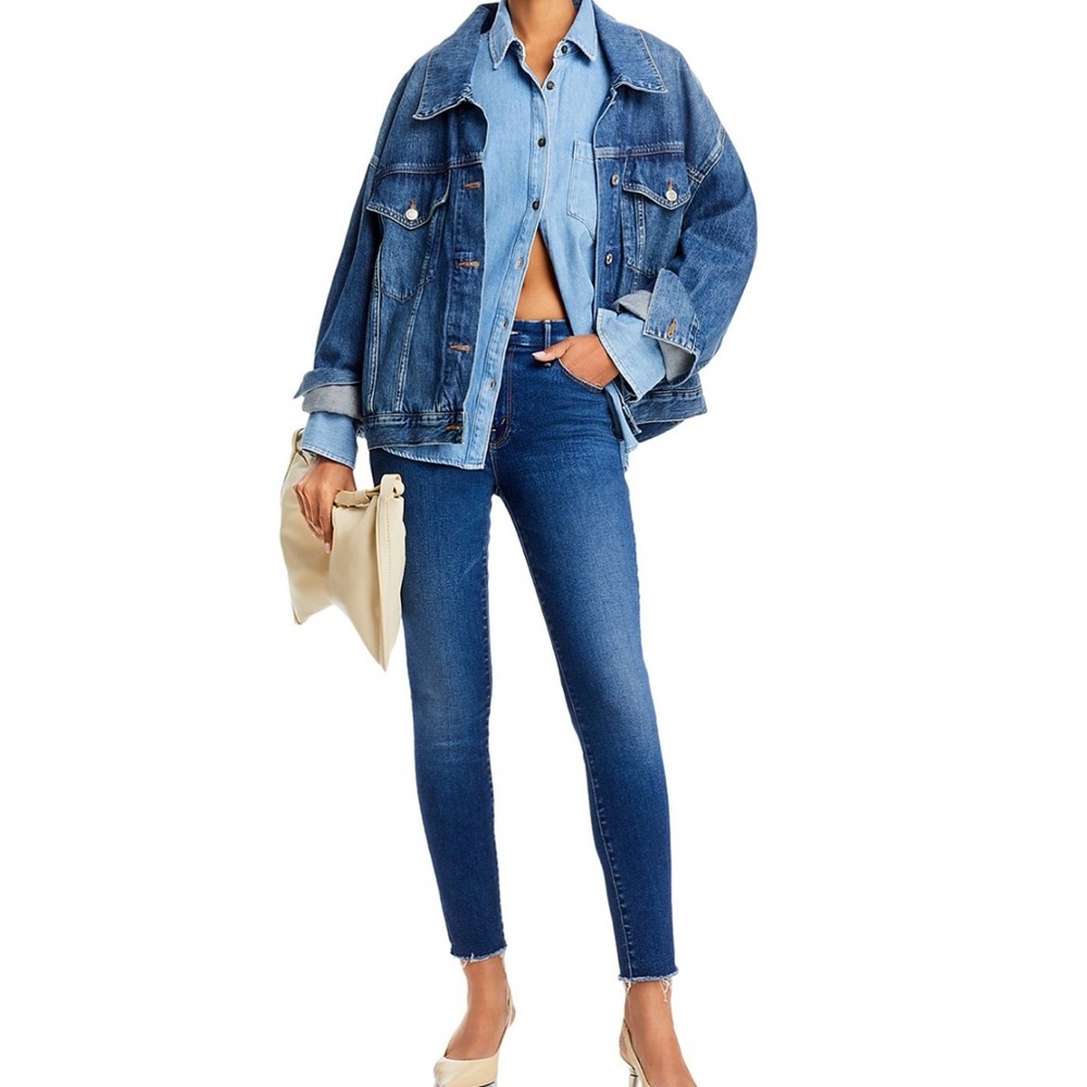 Mother “The Looker Ankle Fray” Jeans